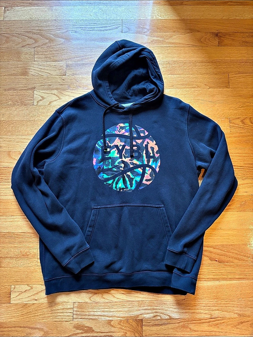 Nike EYBL Pullover Hoodie Graphic Black Size Large
